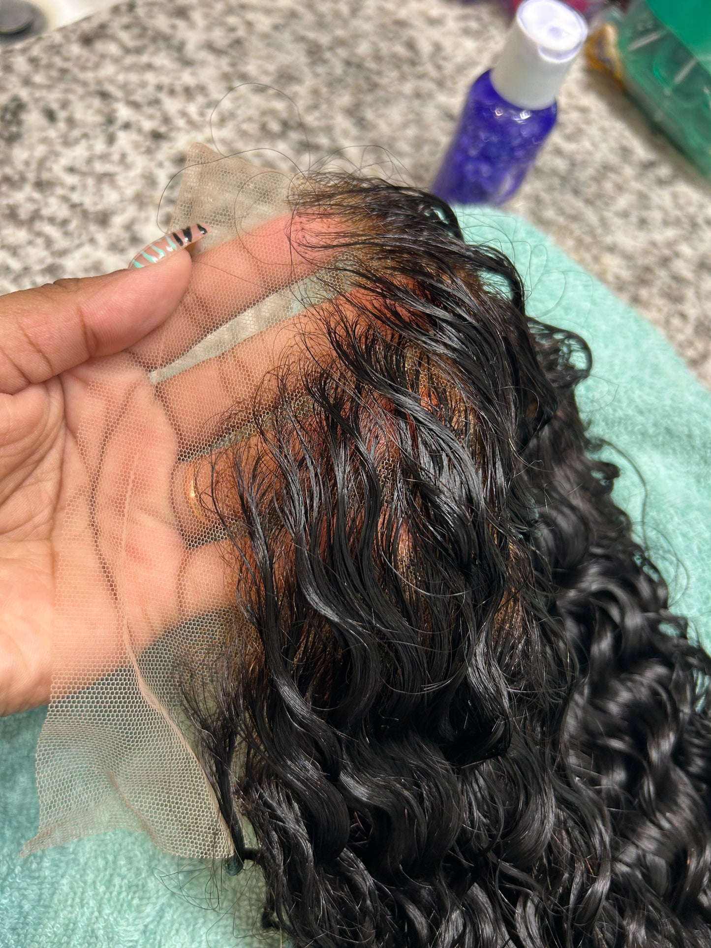 Pre-bleach