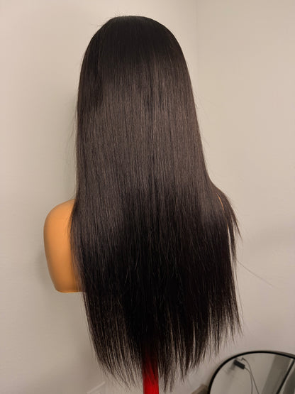 Silky Straight Wig: [COD]