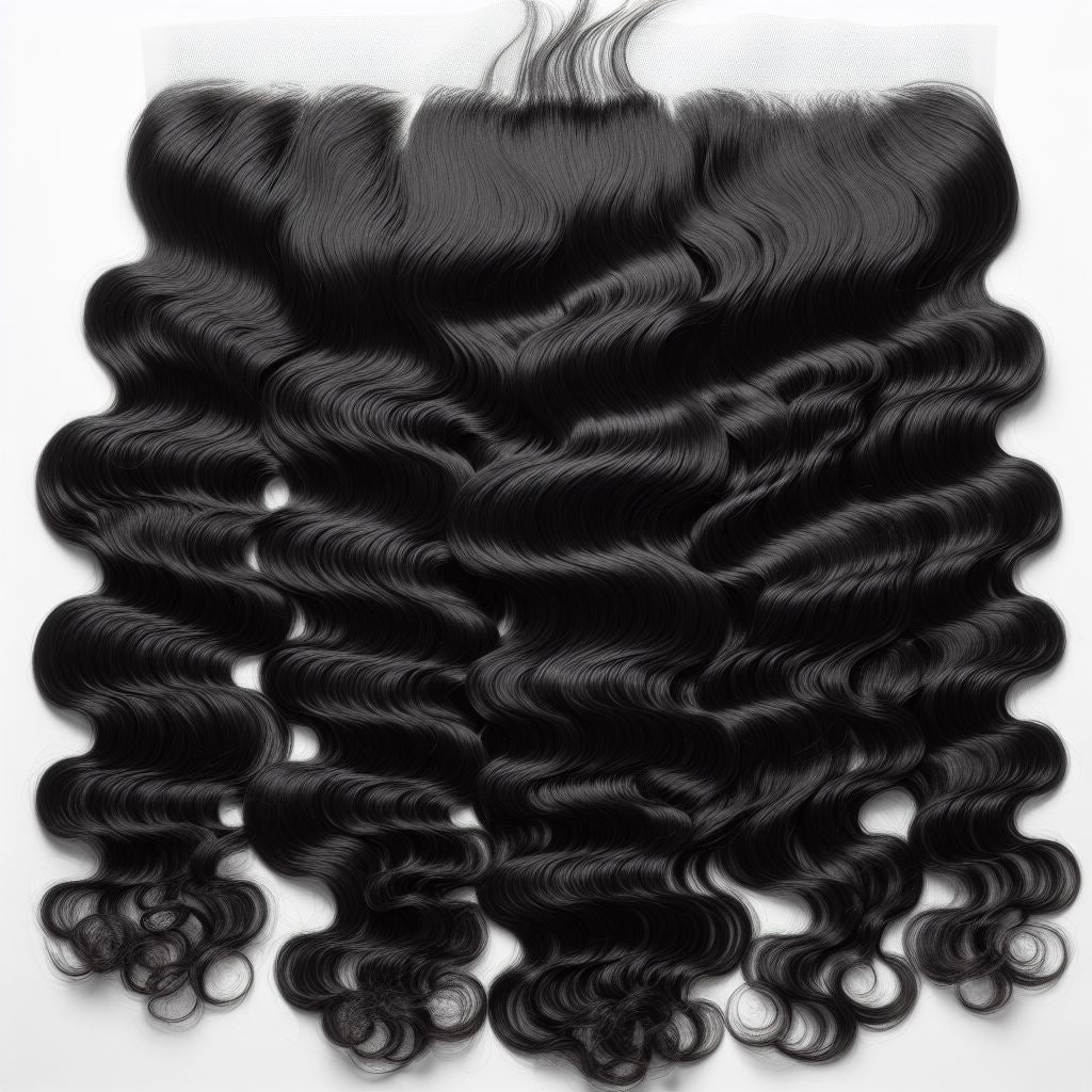 Black Silky Frontals & Closures