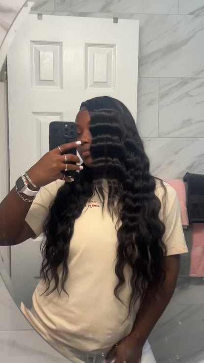 Bouncy Body wave Wig: [COD]